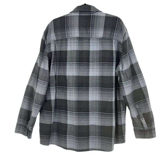 The North Face Mens Size XXL Gray Plaid Stayside Chamois Long-Sleeve Shirt - Picture 3 of 4